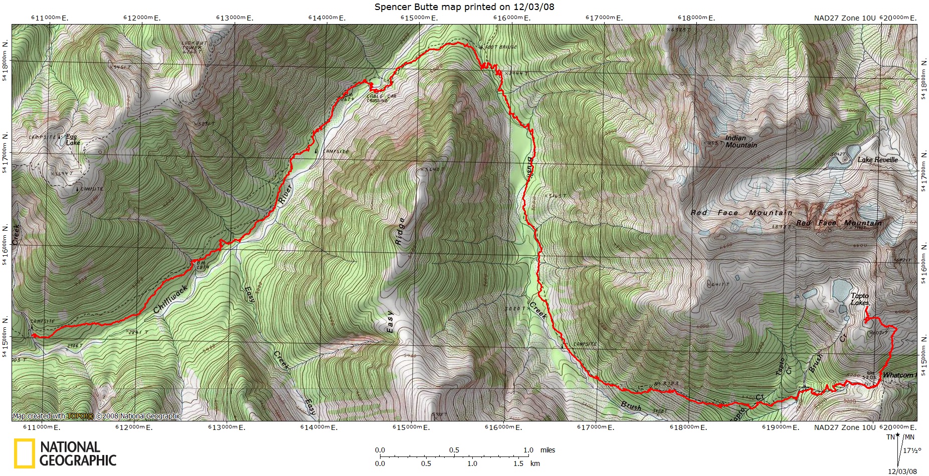 Copper Ridge Chilliwack River Ba